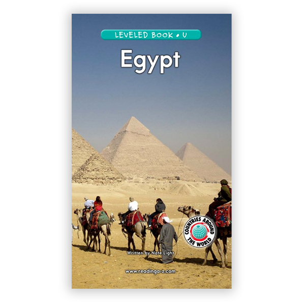 Raz-Plus Themed Nonfiction Series Countries Around the World Egypt leveled book