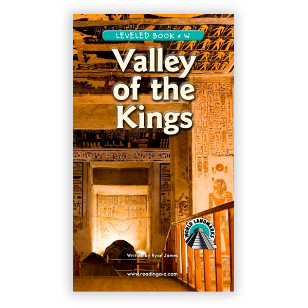 Raz-Plus Themed Nonfiction Series World Landmarks Valley of the Kings leveled book
