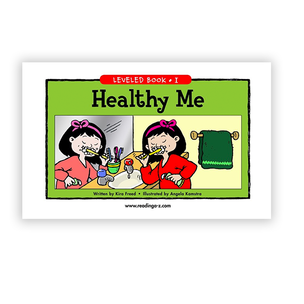 Healthy Me leveled book