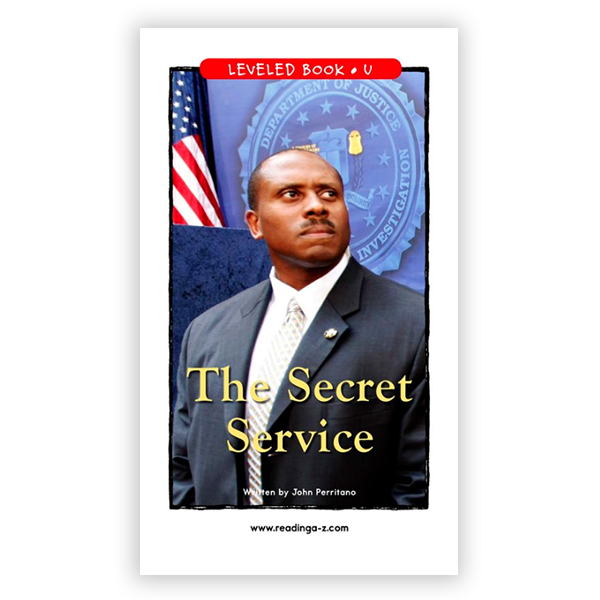 The Secret Service leveled book