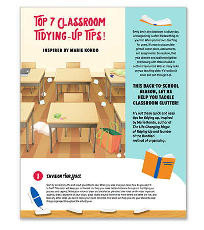 Top 7 Classroom Tidying-Up Tips