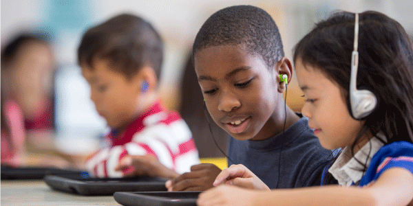 Students on Tablets