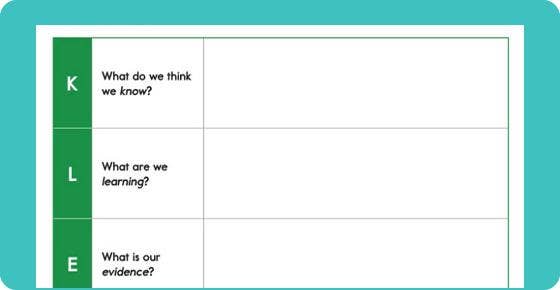 KLEWS Graphic Organizers