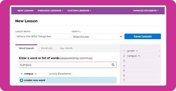 Vocab Lists