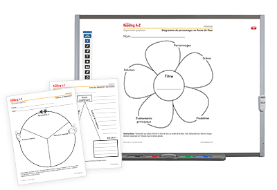 French Reading Graphic Organizers