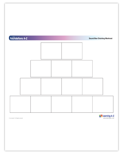 Grade K-5 Sound Box Workmats