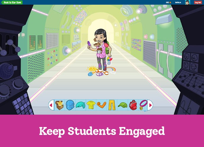 Keep student engaged