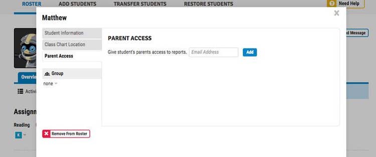kids a-z parent portal