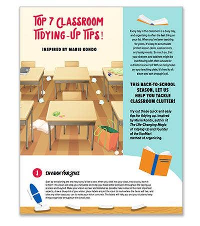 Top 7 Classroom Tidying-Up Tips