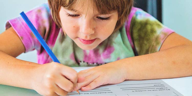 Back to School Writing Activity