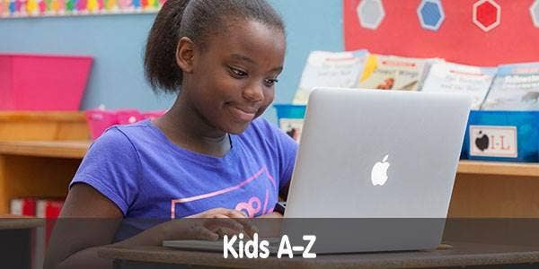Child Reading with Kids A-Z