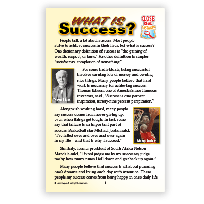 What is Success?