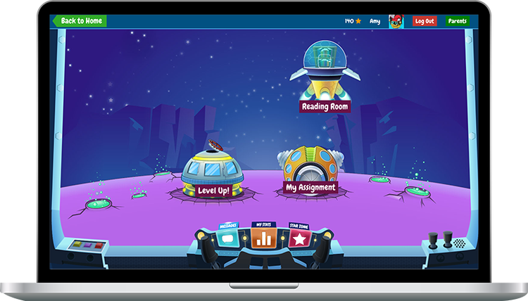 Student Portal on Laptop