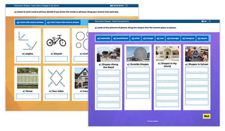 ELL Content Picture Packs