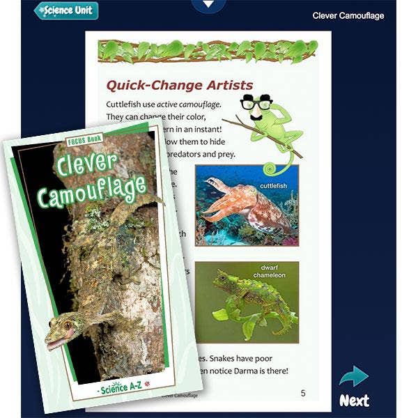 Science A-Z FOCUS Book