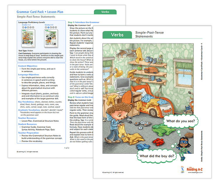 New ELL Grammar Resources