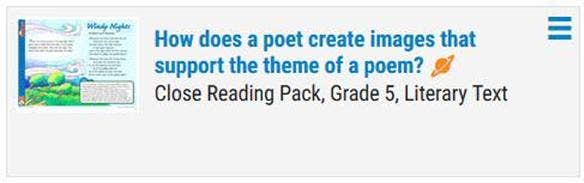 Poet Create images Raz-Plus Close Reading Pack