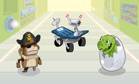 skateboard and pirate avatars Kids A-Z