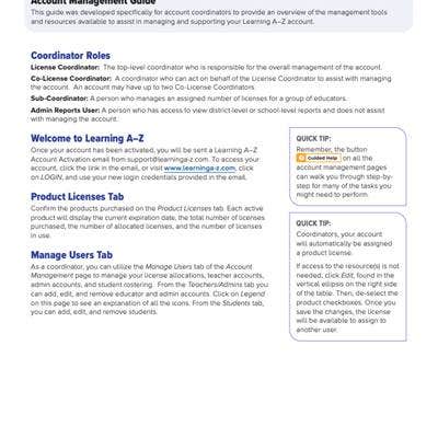 Account Management Guide