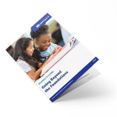 Reading to Learn: Going Beyond the Foundations