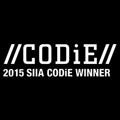 2015 CODiE Award Winner