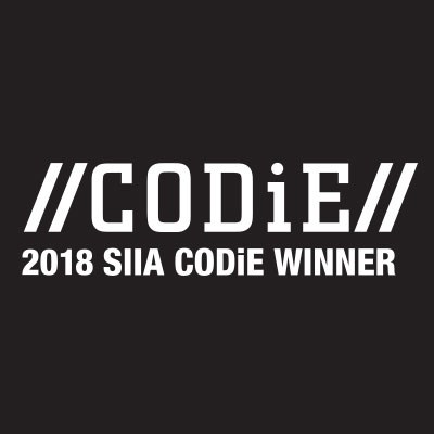 2018 CODiE Award Winner
