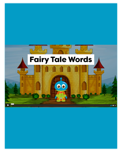 Grade K Fairy Tale Words Instructional Video