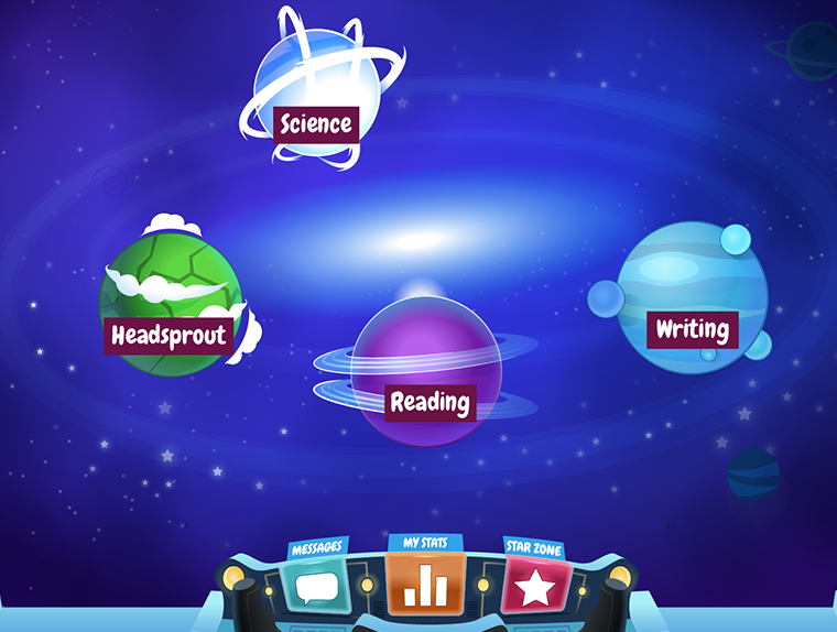click on Star Zone to access Kids A-Z Avatar Builder