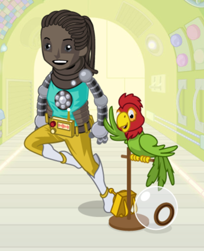 avatar with parrot