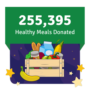 meals donated
