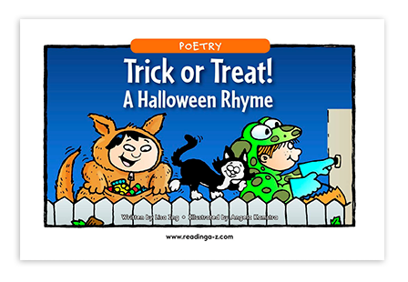 The Poetry Book Trick or Treat! A Halloween Rhyme