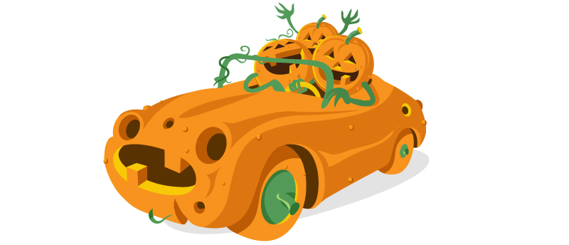 Pumpkin Car