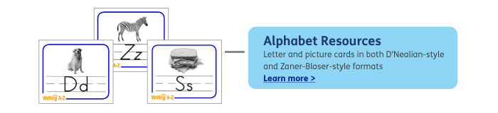 alphabet resources
