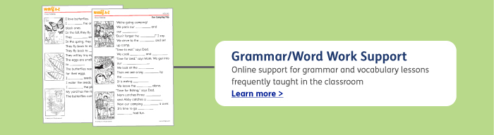 grammar word work
